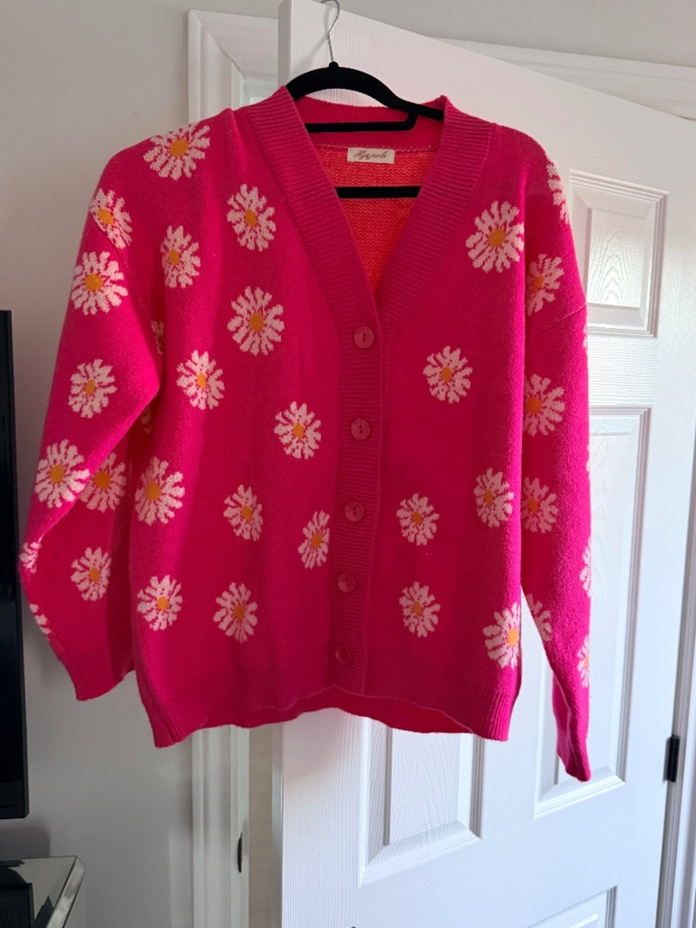 Daisy Print Cardigan